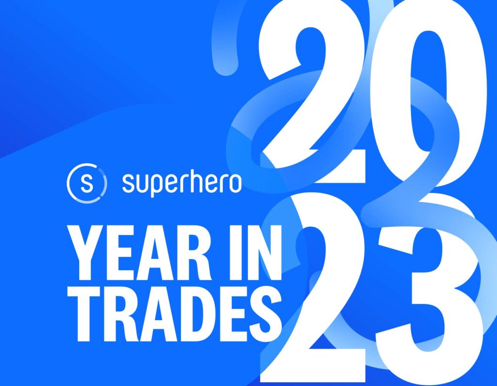 superhero's year in trades 2023