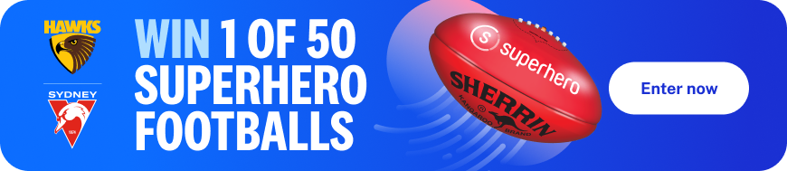 win 1 of 50 superhero footballs